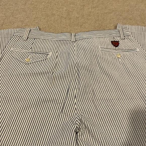 Ralph Lauren Golf Pant Seersucker 32x30 Blue/White - Picture 5 of 9